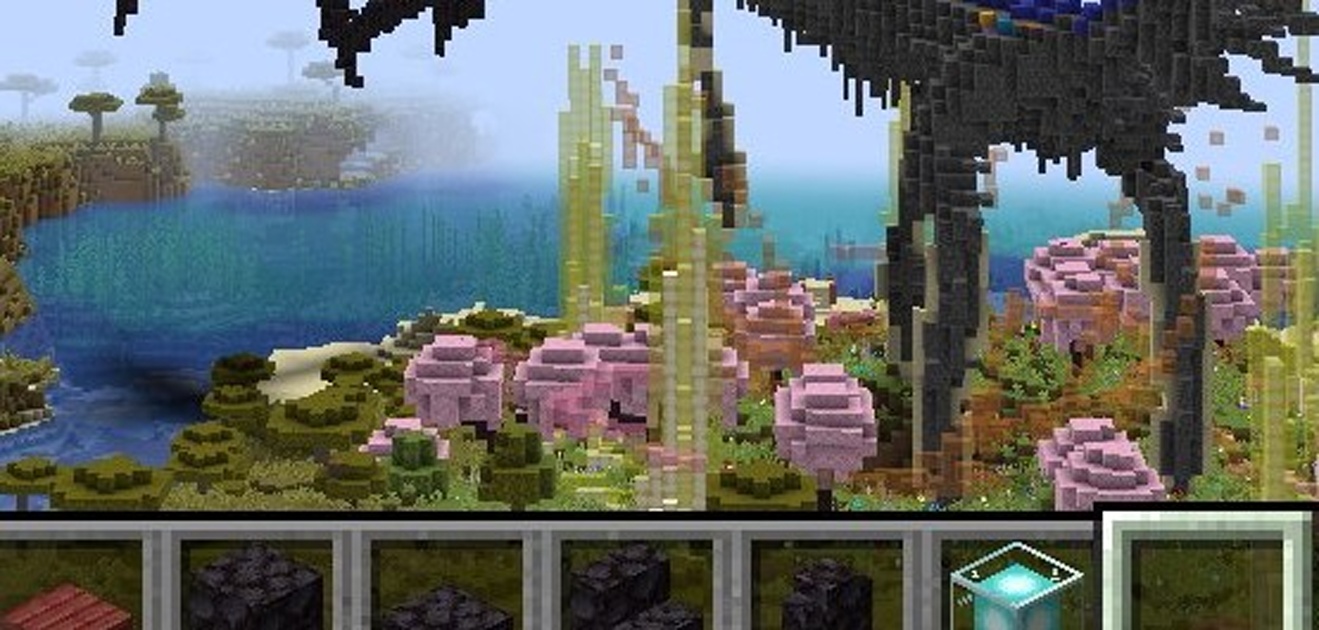 マインクラフトでSwitch2新作ゆかりの伝説のポケモンを建築したら