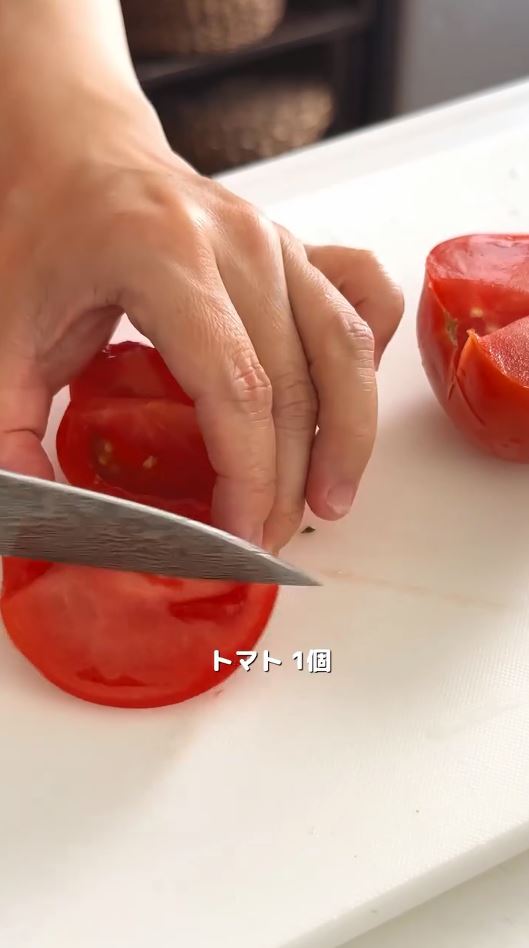 トマトもカット