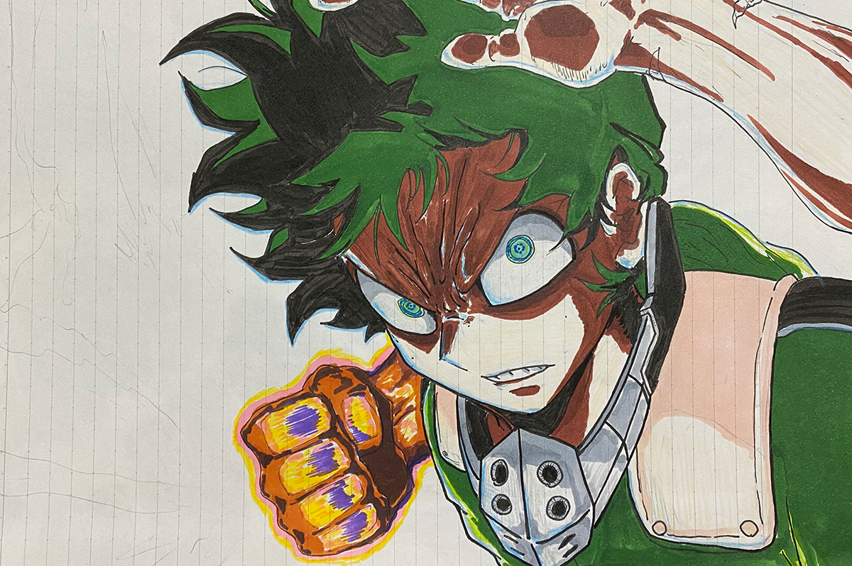 もともと上手かった絵→“キャラ愛”で3年描き続けたら…… 「えええ」衝撃