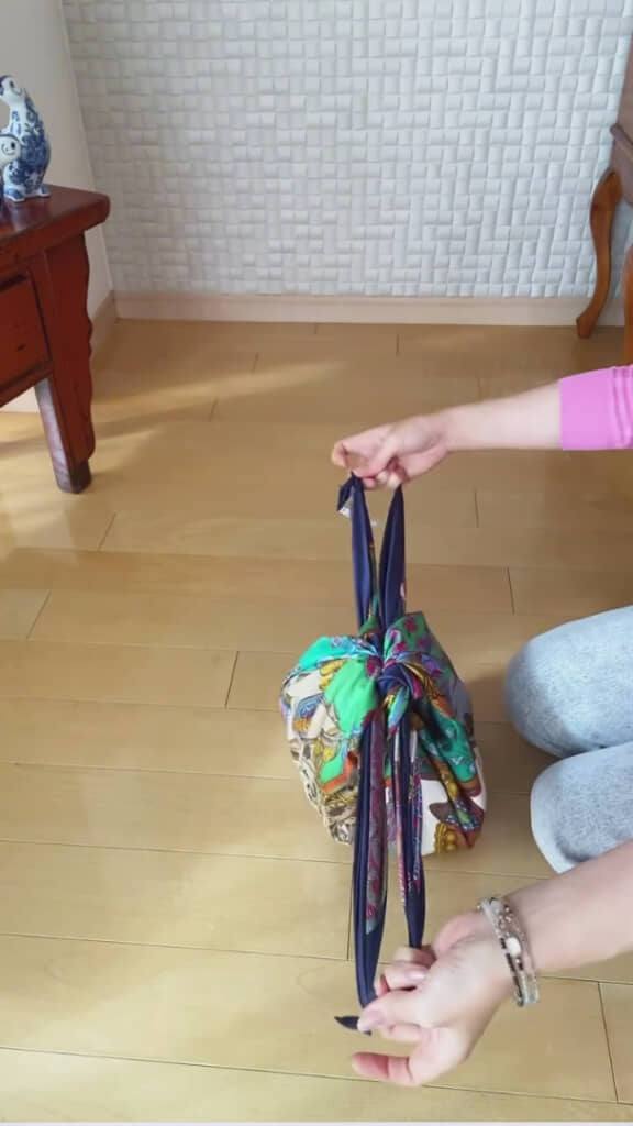 以前はかごを入れないものも紹介