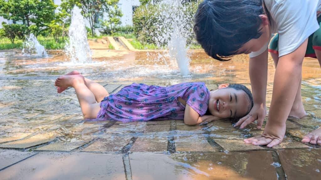 気持ち良さそう！