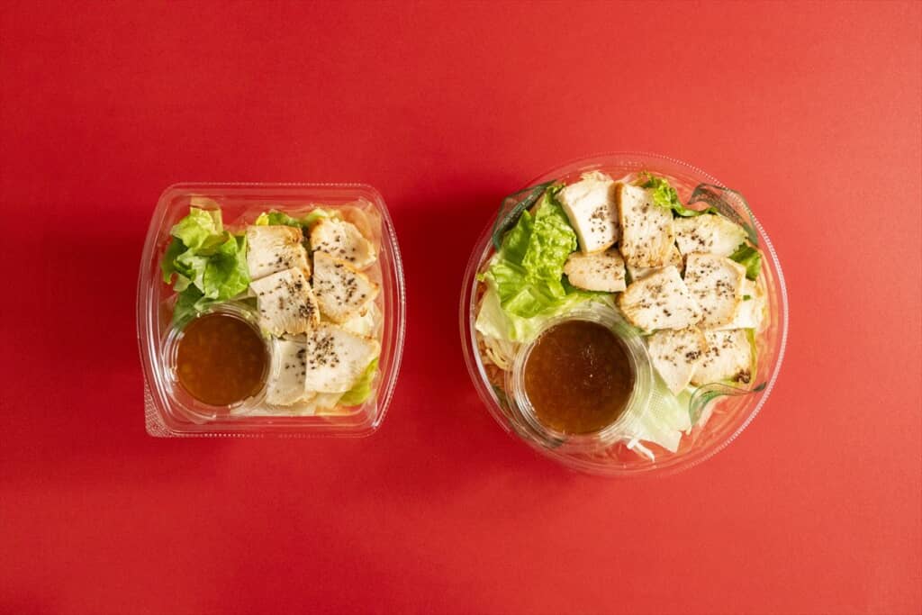 たんぱく質が摂れる!ローストチキンのパスタサラダ