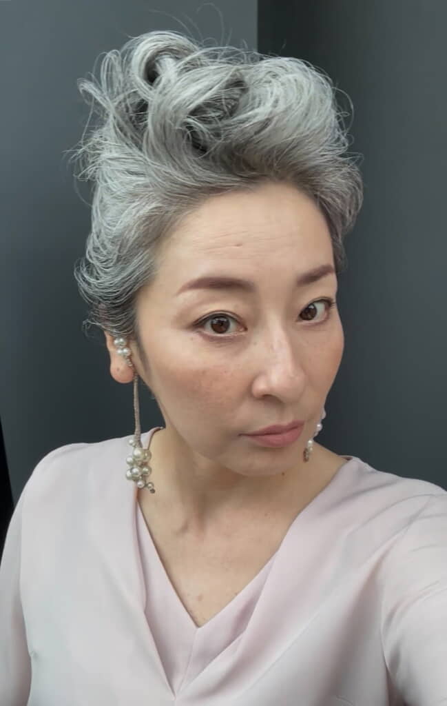 髪色は変わったけど髪型は変わらない