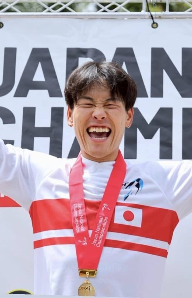 自転車で日本一になった沢田さん