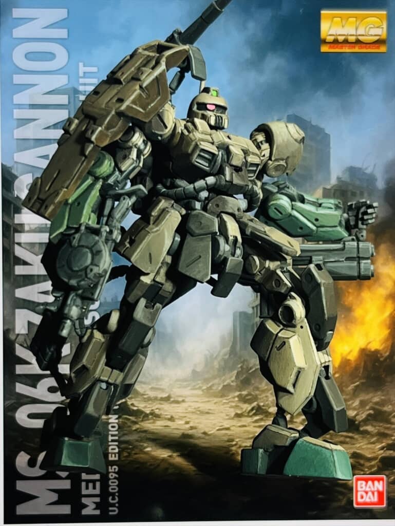 公式ボックスアートにしか見えないイラスト塗りのガンプラ