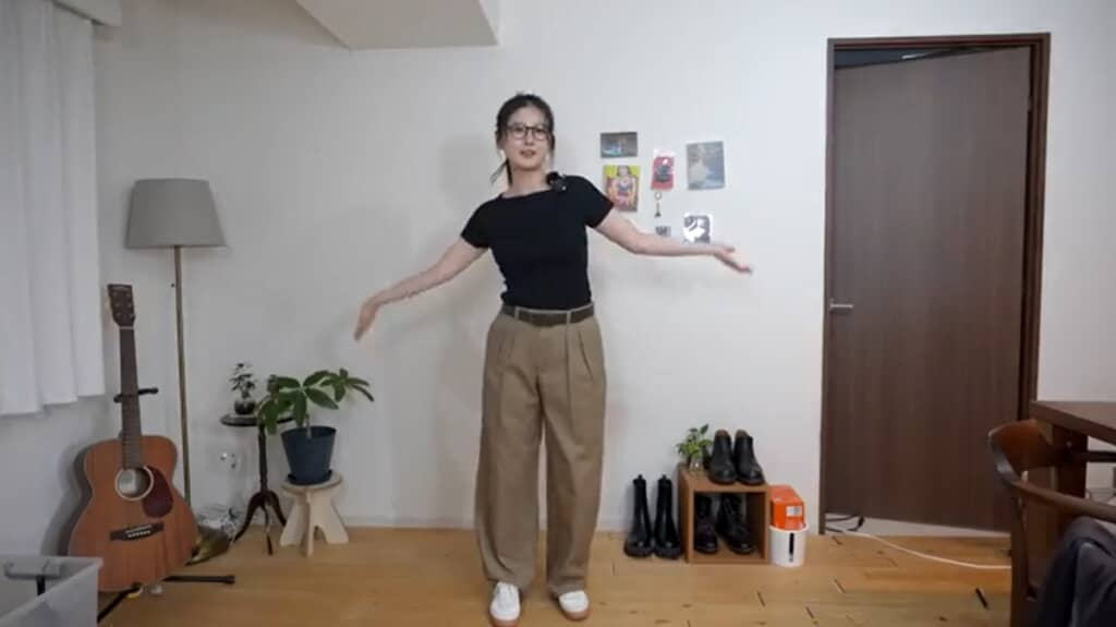 秀逸なタックの存在が細見えを実現