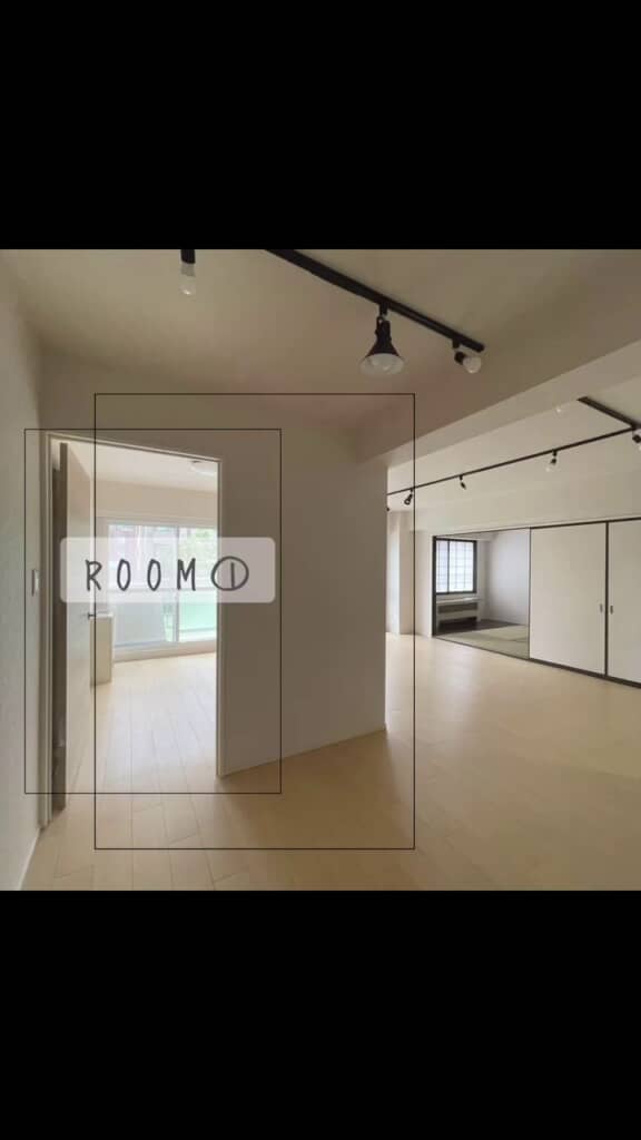 リノベーションする前の部屋