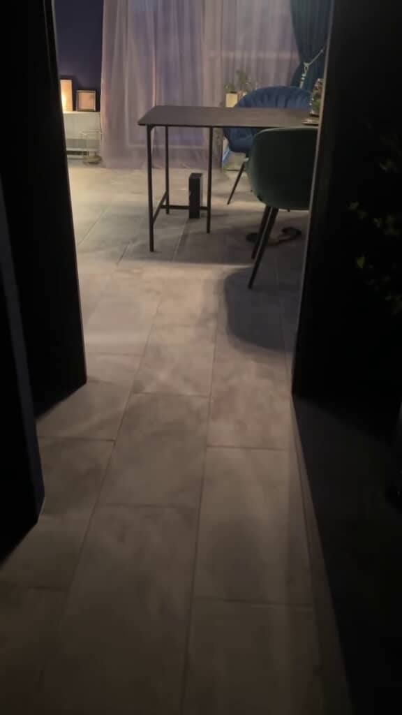 明かりをつけたままの部屋に帰宅