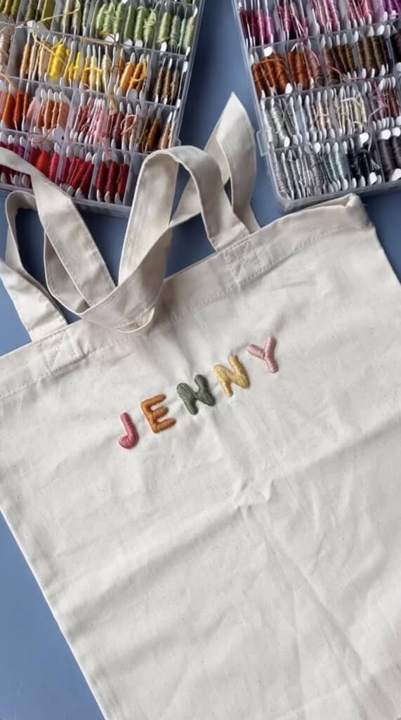 あっという間に立体的な刺しゅうが完成！