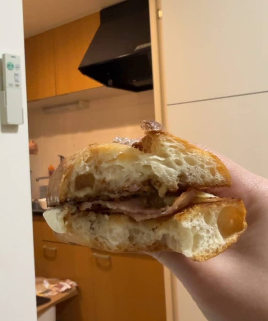 サンドイッチおいしそう～！
