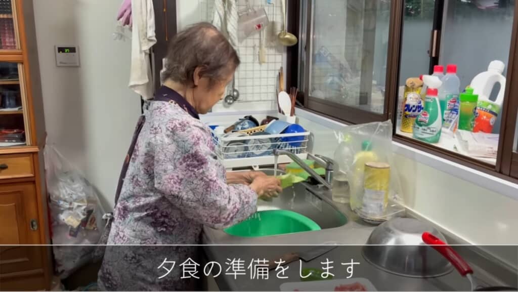 きのえさんの夕食作り