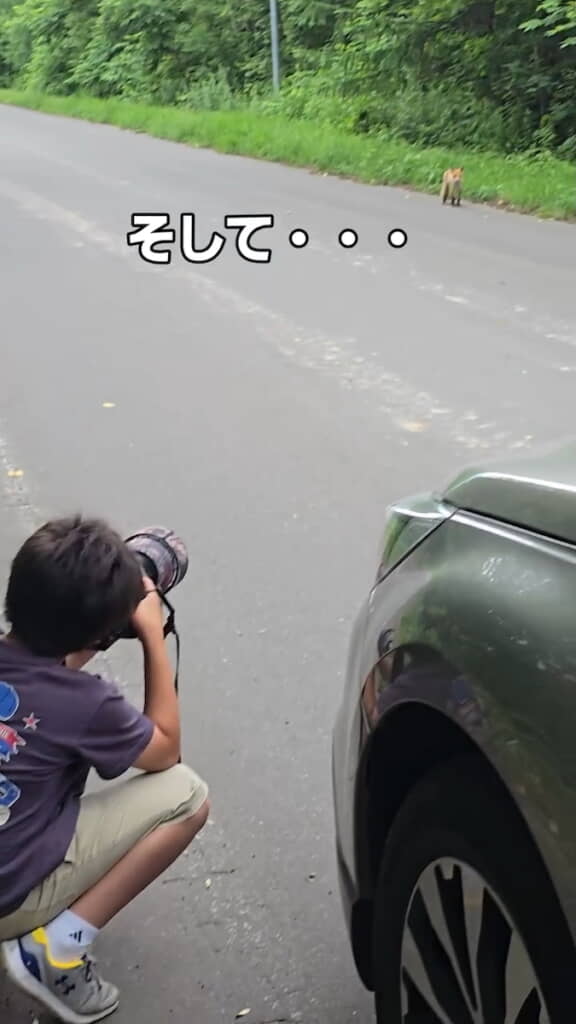 撮影を続けていると……