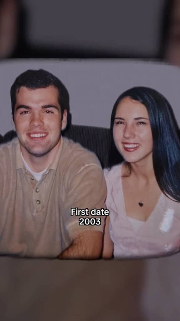 初デート時（2003年）の2人