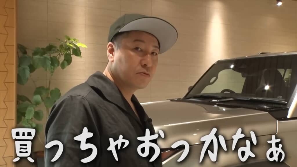 約1300万円のレクサス「GX550 OVERTRAIL」を購入したチョコレートプラネット長田庄平