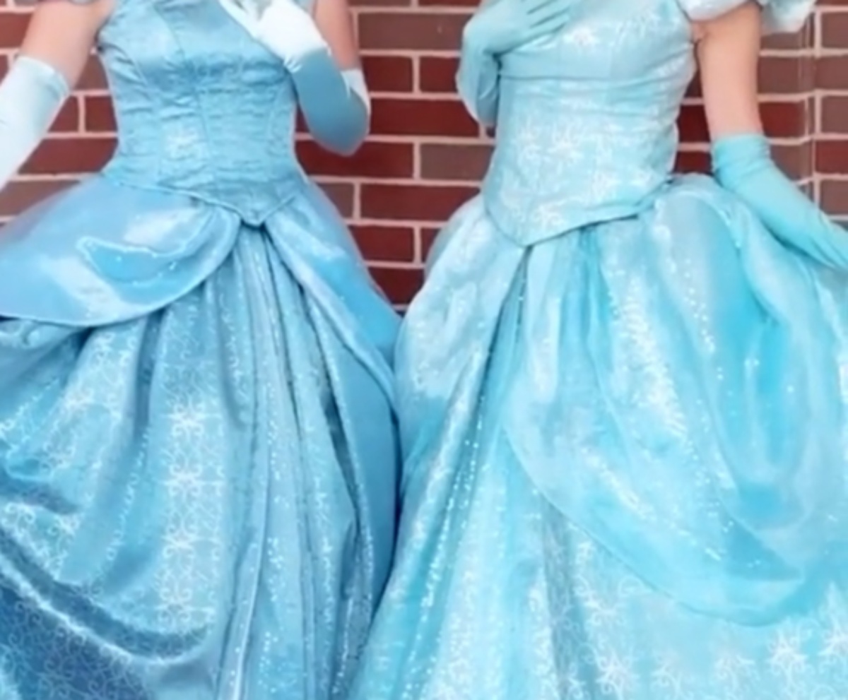 シンデレラ仮装の“ディズニーガチ勢”→本物のプリンセスと遭遇したら……「やば！」「マジでどっちが本物ですか？」　奇跡の光景が112万再生（1/3） | ディズニー ねとらぼ