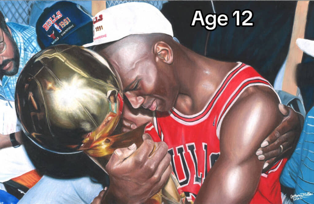 【12歳時の作品】リアルすぎるジョーダン