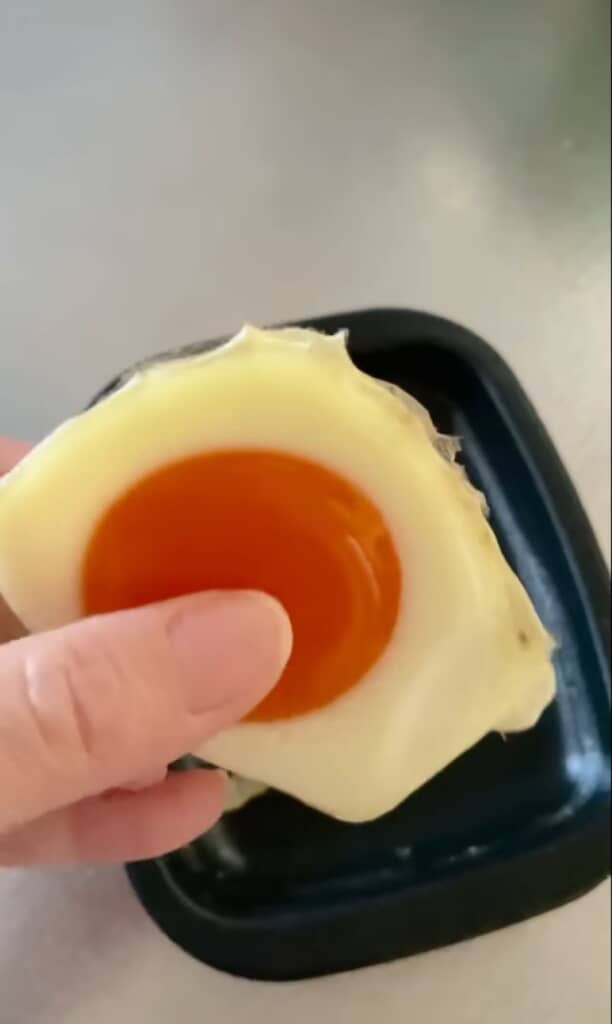 ミスって24時間放置した目玉焼き
