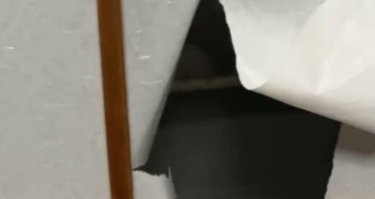 孫のいたずらで、ビリビリになってしまった障子が……　じいじの予想外な発想が「すごくセンスの良いおじいさま」（1/3） | ライフスタイル ねとらぼ