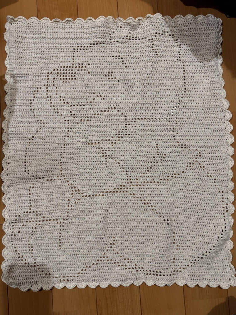 プーさんのブランケット