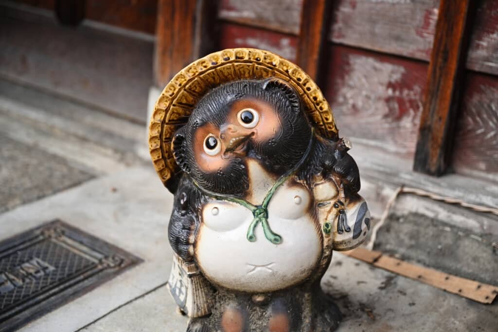 信楽焼のたぬき