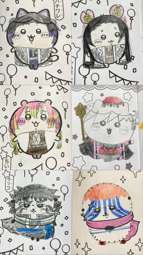 柱も鬼たちも！