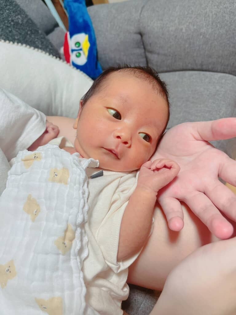 おめめぱっちり？