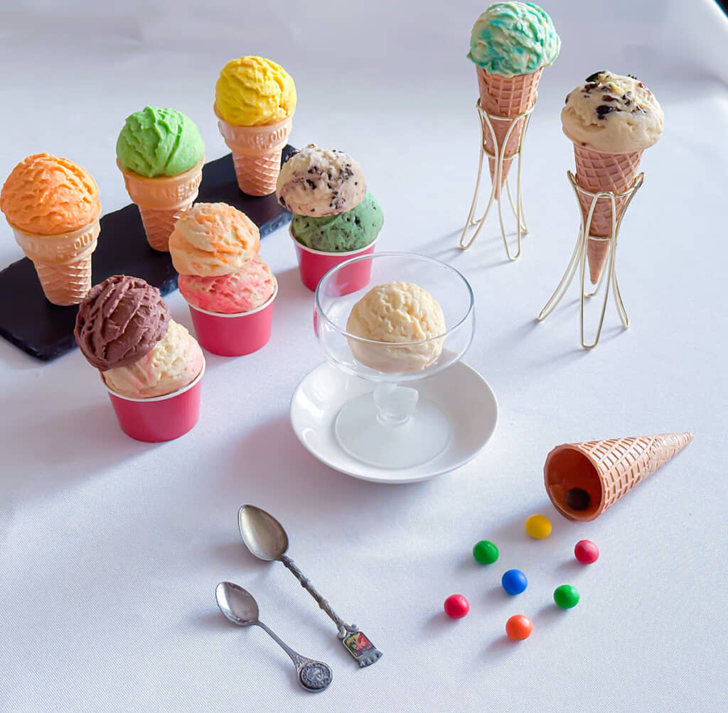 サーティーワンみたいなクッキーおめかし版