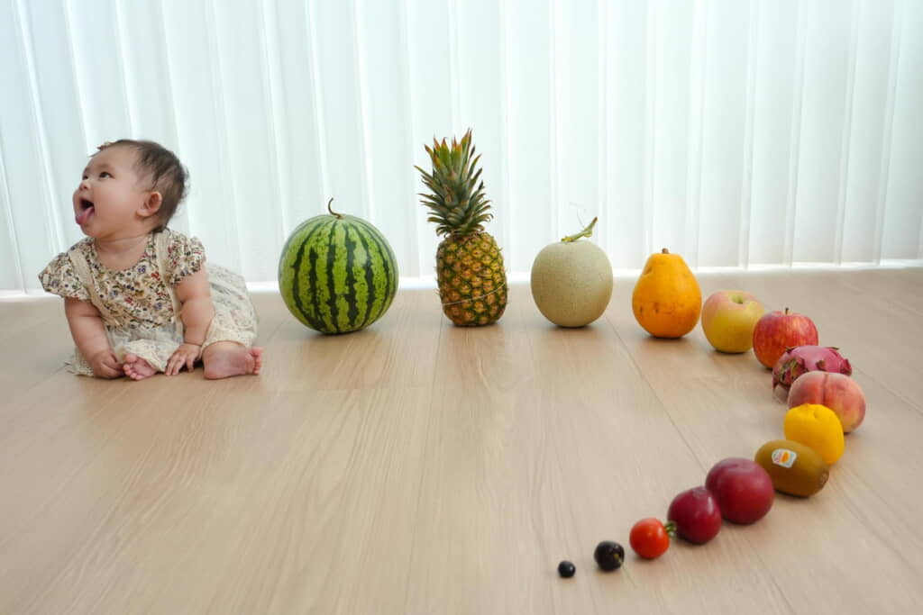 赤ちゃんもなんだか楽しそう