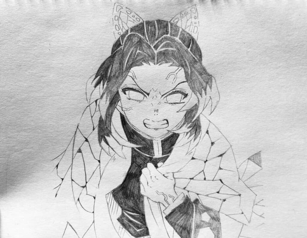 娘さんのアカウントに投稿された作品（画像提供：そうめん／@so_men48さん）