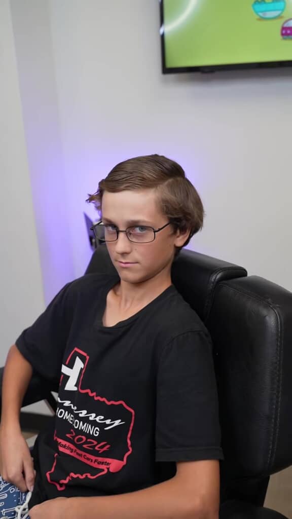 カット前の少年