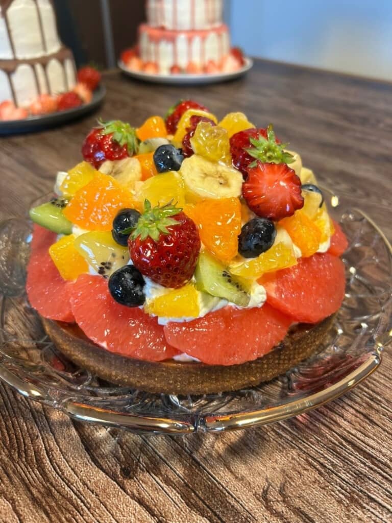 グレープフルーツのタルト