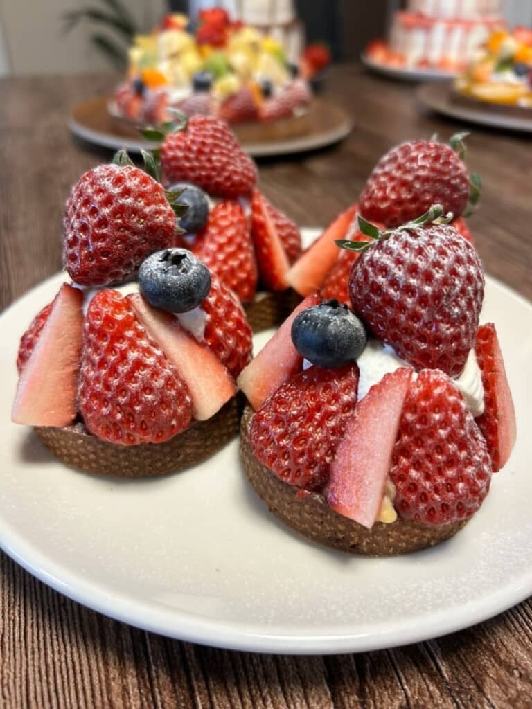 苺のタルト