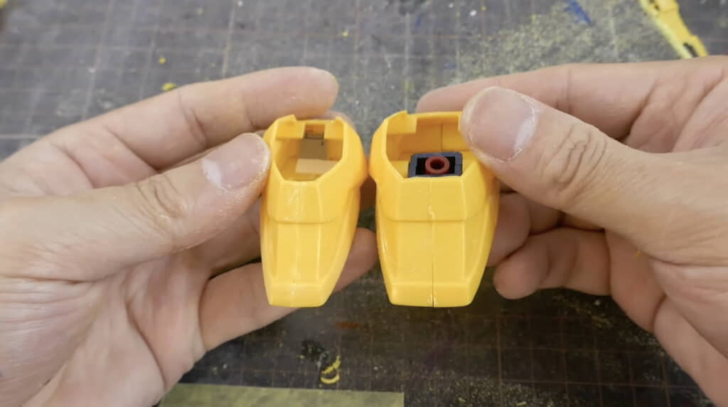 左が改造後、右が改造前