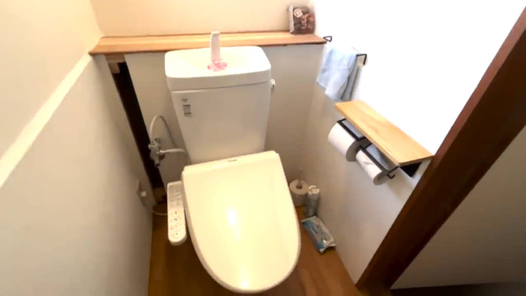 きれいに仕上がったトイレ