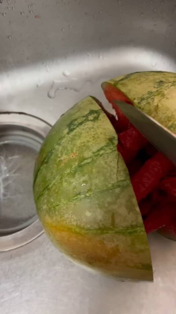 切ってみると、植物らしからぬビジュアルが