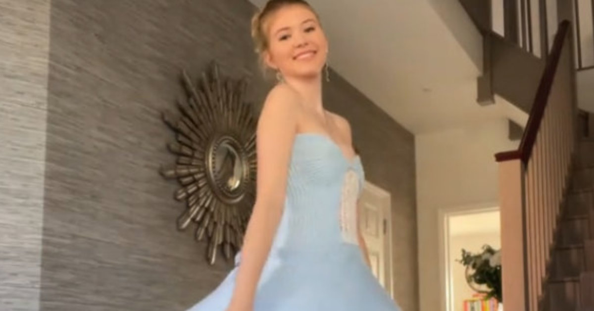 17歳の少女が“1年かけて作ったプロムドレス”、近くでよく見てみると……　“まさかの素材”が220万再生「信じられない！」「無限の忍耐力」【海外】（1/2） | ライフスタイル ねとらぼ