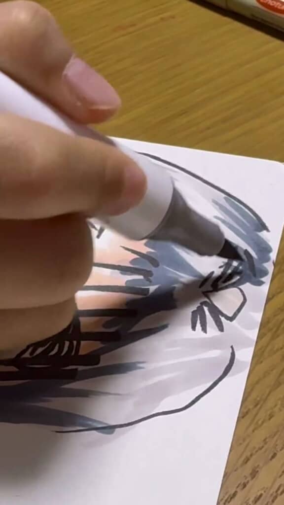 髪の毛の特徴も細かく再現