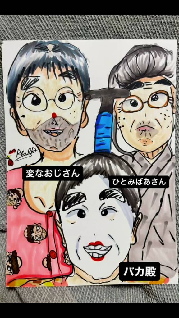 みんなが知ってるキャラクターたち