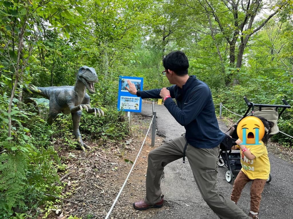 パパを全力で止める娘さん