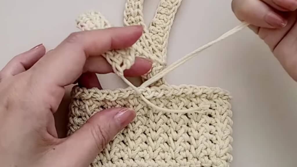 手持ちを縫い合わせて