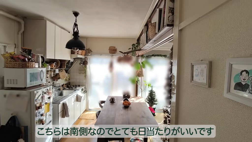 日当たり良好のダイニング・キッチン