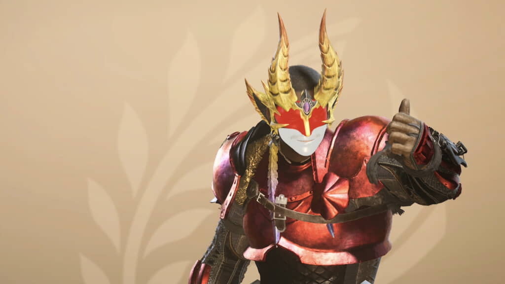 笑顔でサムズアップ！