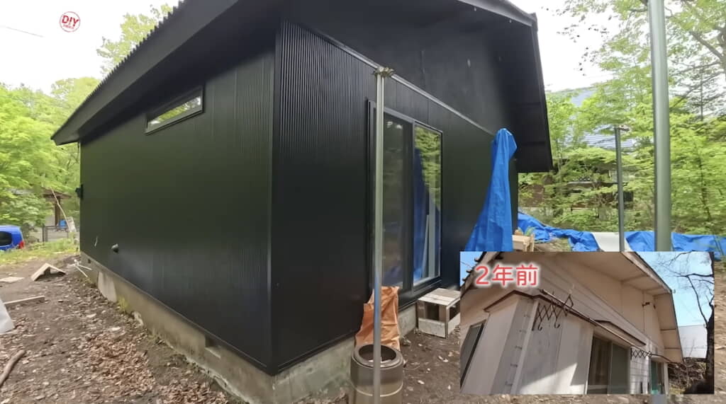 掃き出し窓は二重ガラスのサッシに