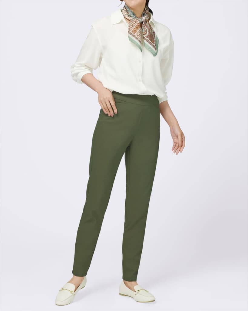 マジックベルトストレッ チパンツ サマーライト