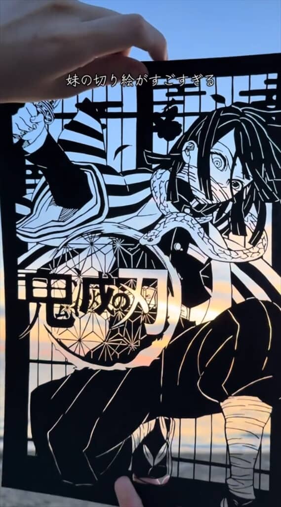 全体像。原作19巻の表紙イラストを再現しています