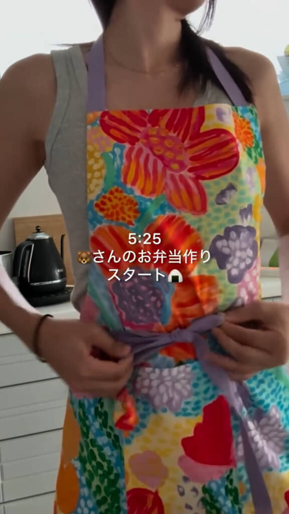 弁当作りスタート！