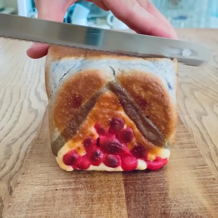 手作りのイラストパン