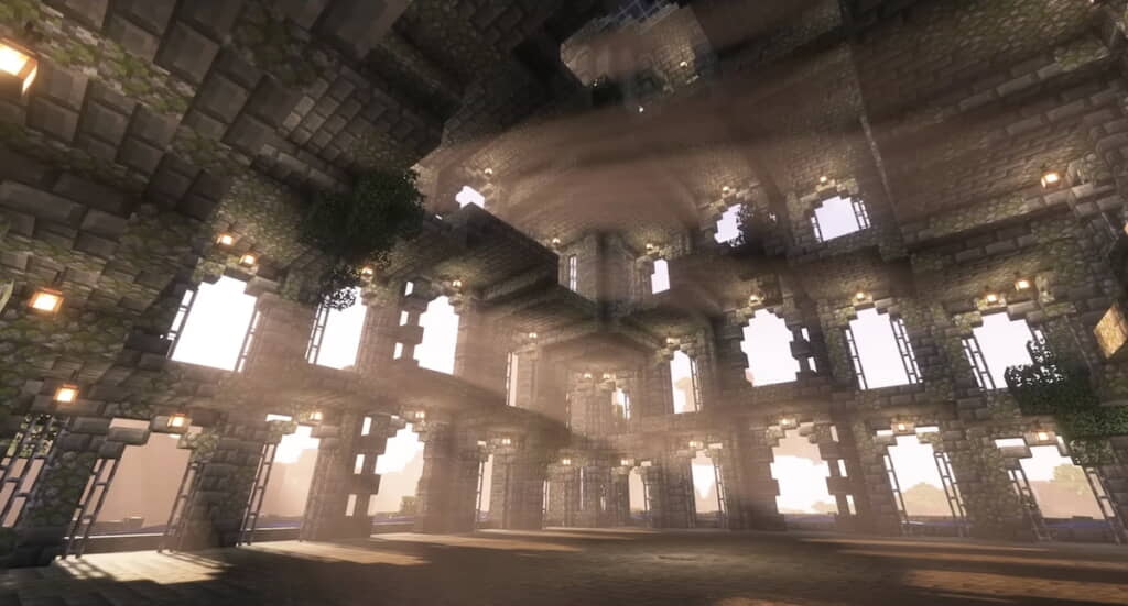 外からの光が美しい