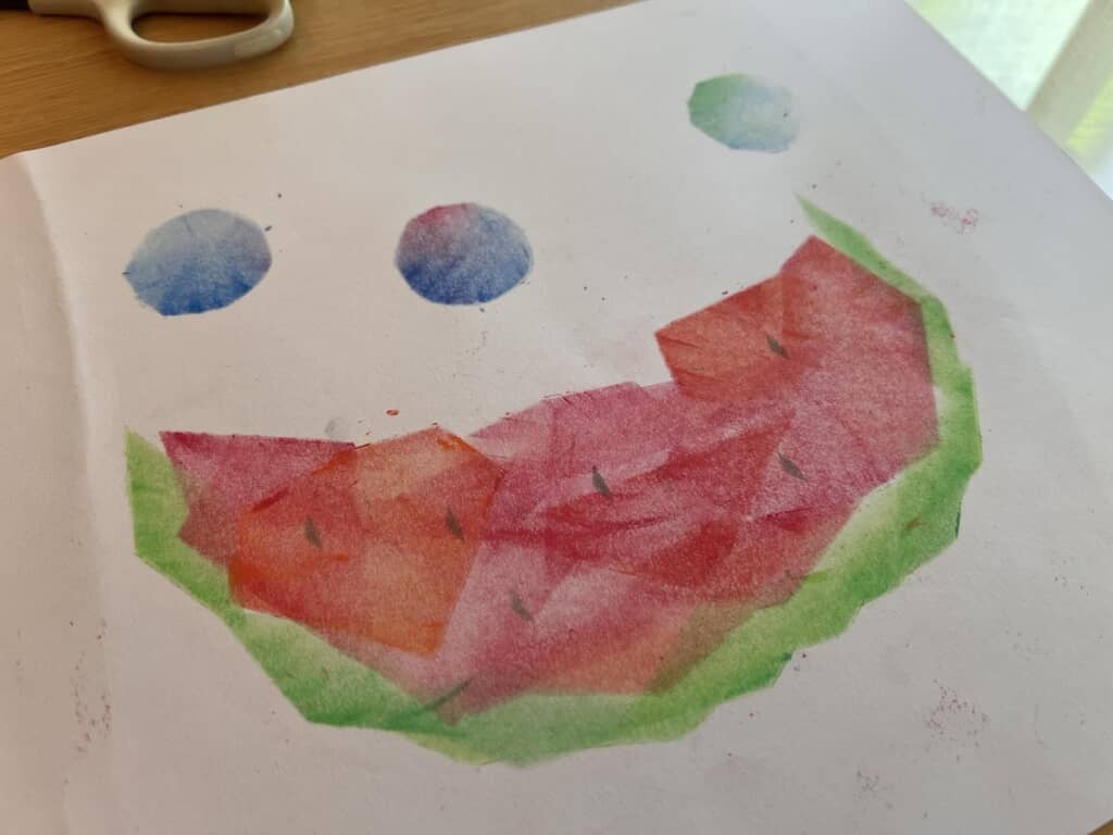 グラデーションが美しい色合い