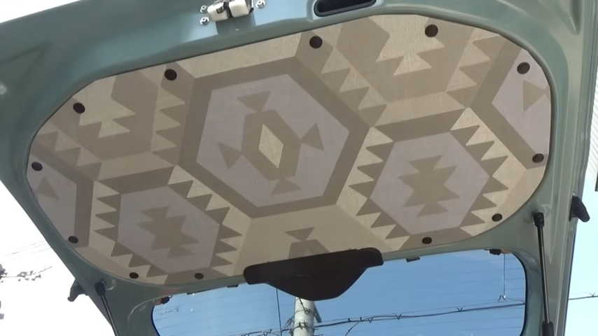 おしゃれな柄のパネルに